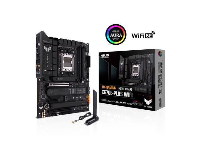 ASUS TUF GAMING X670E-PLUS WIFI 6E Socket AM5 (LGA 1718) Ryzen 7000 ATX Gaming Motherboard and AMD Ryzen 9 7950X3D - Ryzen 9 7000 Series 16-Core...