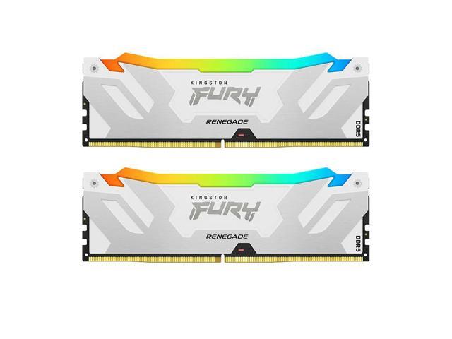 Kingston Fury Renegade 32GB (2 x 16GB) 288-Pin PC RAM DDR5 8000 (PC5 64000) Desktop Memory Model KF580C38RWAK2-32