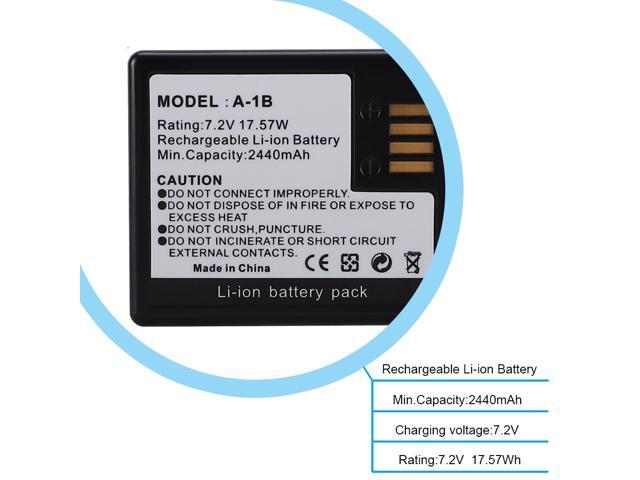 Arlo Batteries (1-Pack) Compatible with Arlo Pro, Arlo Pro 2 / Rechargeable 7.2V Upgraded Lithium Li-ion Batteries for Arlo Pro & Arlo Pro 2 & Arlo...