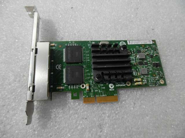 Intel E1G44HTBLK Server Adapter I340-T4 10/100/1000Mbps PCI-Express 2.0 4 x RJ45