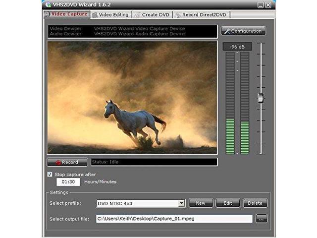 ClearClick VHS To DVD Wizard Software for Windows - Convert Any VHS Tape To Digital Video or DVD