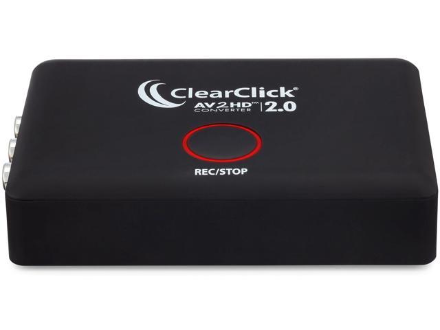 ClearClick AV To HD Converter 2.0 (Second Generation) - Convert & Record Video From AV RCA Composite Video To HDMI 1080P - Adapter For VCR VHS DVD Camcorder Hi8 Gaming To TV - image 3