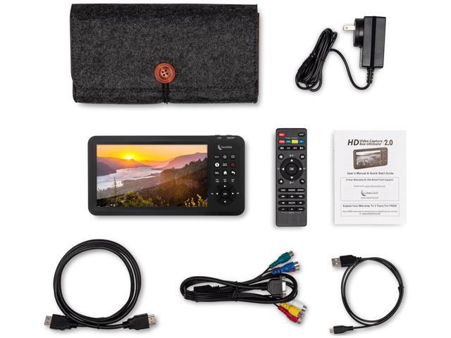 ClearClick HD Video Capture Box Ultimate 2.0 (Second Generation) - Capture and Stream Video from HDMI, RCA, VHS, VCR, DVD, Camcorders, Hi8