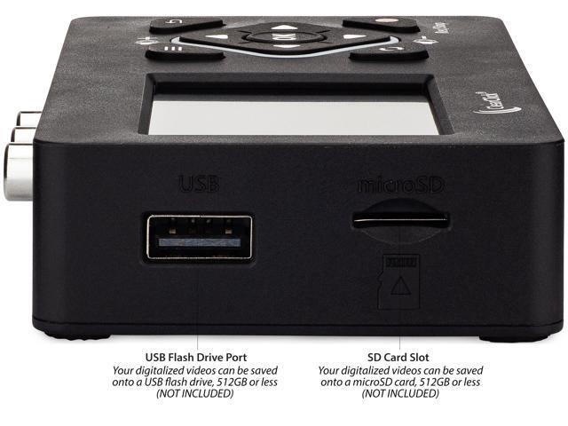 ClearClick Video to Digital Converter 2.0 (Second Generation) Mini Edition - Record Video from VCR's, VHS Tapes, AV, RCA, Hi8, Camcorder, DVD,...