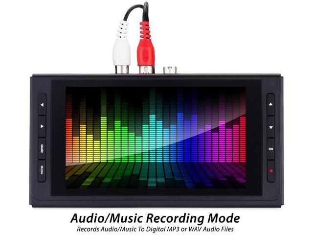 ClearClick Video to Digital Converter 3.0 (Third Generation) - Record Video & Audio from VCR's, VHS, AV, RCA, Hi8, Camcorder, DVD, Turntables,...