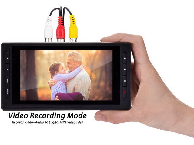 ClearClick Video to Digital Converter 3.0 (Third Generation) - Record Video & Audio from VCR's, VHS, AV, RCA, Hi8, Camcorder, DVD, Turntables,...