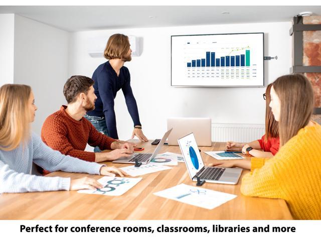 ClearClick Present+Share Mini - Wireless Presentation System for Laptops, PC, HDMI, Smartphones, & TV or Projector (2 Transmitter, 1 Receiver Kit)