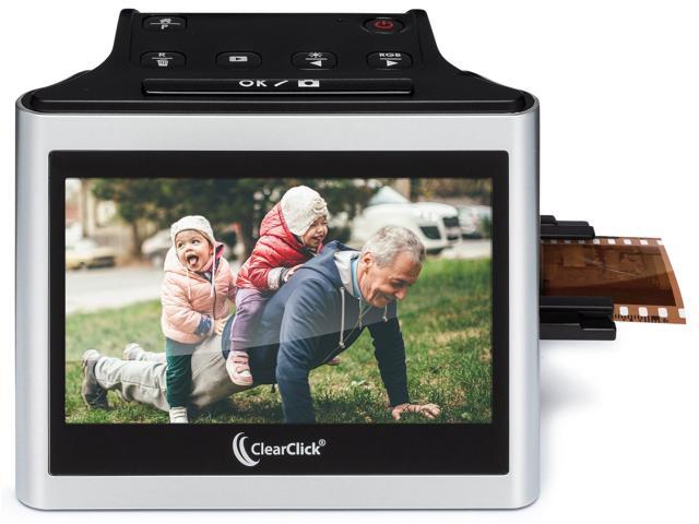 ClearClick Virtuoso 2.0 (Second Generation) 22MP Film & Slide Scanner with Extra Large 5' LCD Screen - Convert 35mm, 110, 126 Slides and Negatives...