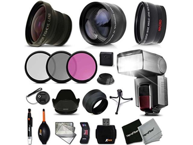 58mm FishEye Lens Accessory Kit Includes: 58MM Super High Definition...