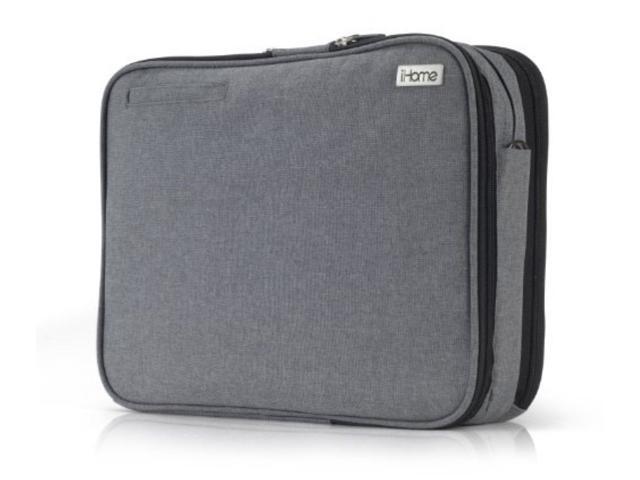iHome 13" Smart Notebook Briefcase, Gray