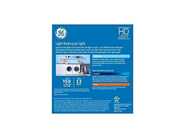 GE Refresh 3-Pack 40 W Equivalent Dimmable Daylight B11 LED Light Fixture Light Bulbs Candelabra Light Bulb