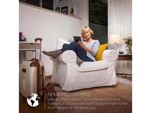 (4 bulbs) SYLVANIA SMART BR30 Soft White 8.5W LED Light Bulb for Apple HomeKit and Siri Voice Control, Dimmable, No Hub Required (74987)