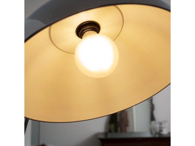 (4 bulbs) Sylvania LED G16.5 Globe, 25 watt equivalent, Candelabra Base, Frosted, Daylight, Dimmable LED Light Bulb