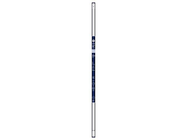GE 35900 LED Tube Lighting Garage & Basement LED T8 Linear Bulb, G13 base, 15-Watt, Cool White, Plug and Play, Type A Integrated Driver 48 inch...