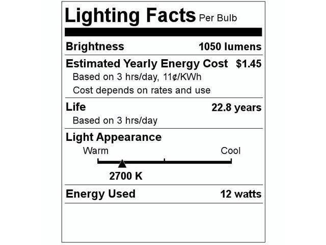 (3 bulbs) GE 92969 LED12D38W3827/25 Par38 Reflector Narrow LED Flood Light Bulb