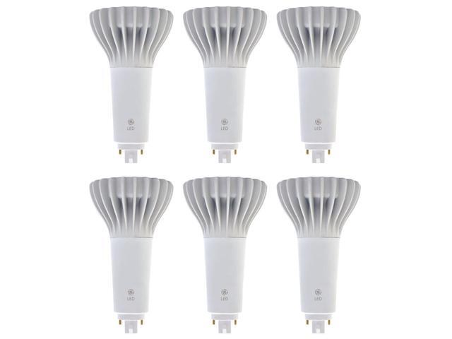 (6 bulbs) GE 39277 LED 4-Pin CFL replacement, 3000K Warm White, 18.5 watt, 1850 lumens LED lightbulb