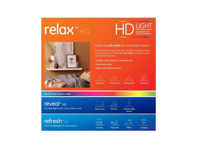 (12 bulbs) GE 48265 relax LED Decorative Chandelier light bulb, 60 watt equivalent, bent tip, HD Light, frosted, dimmable LED Light bulb