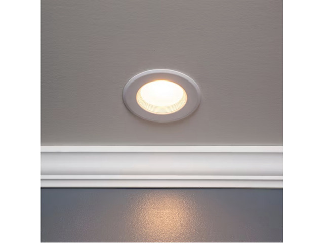 GE Lighting 47834 changeable Trim ring Baffle, RS6 (6 inch diameter) metal trim ring, fits 5 or 6 inch fixtures, white baffle, converts 5 or 6...