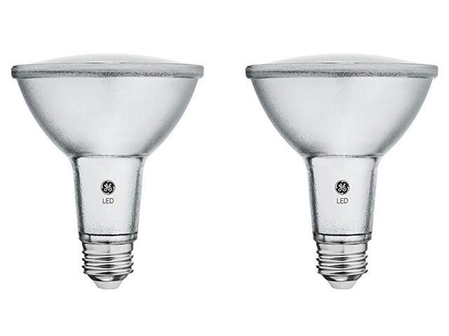 GE Classic 2-Pack LED PAR30, 75 W Equivalent, Dimmable, Spot, Warm White, Longneck LED Light Bulb