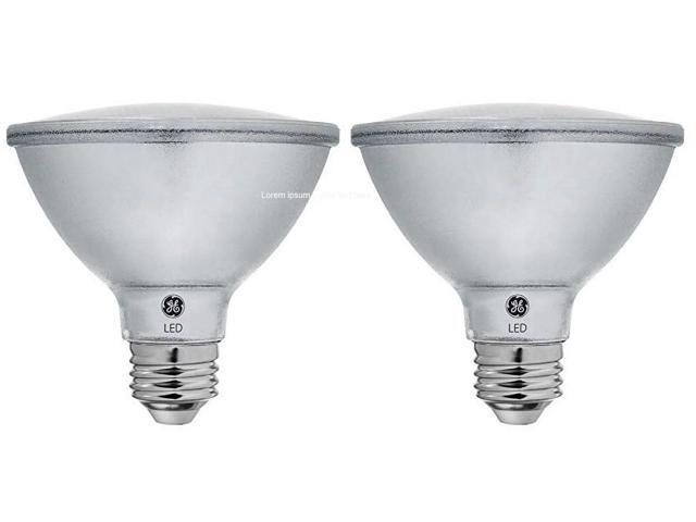 (2 bulbs) GE Reveal LED 75 W Equivalent Dimmable, Color-Enhancing HD PAR30 Shortneck, Dimmable LED Light Light Bulb, GE's best light, Indoor...