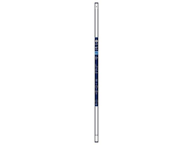 (case of 6) GE Lighting 37883 LED Linear 48 inch Plug and Play T8 Tube, 6 Count (Pack of 1), Daylight 6500K, 6 tubes