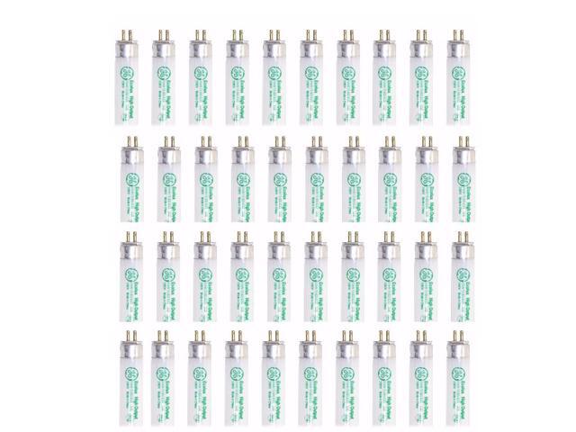 (Case of 40) GE 46760 Starcoat 46 inch T5 Fluorescent Tube F54W / T5 / 835 / ECO, 46 inch 54 Watt, 5000 lumen, High Output, 3500K