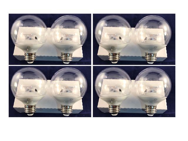 (case of 8 bulbs) GE 37135 LED Decorative Globe Dimmable, 25 watt replacement, 290 Lumens, 4 watt, Soft White G25