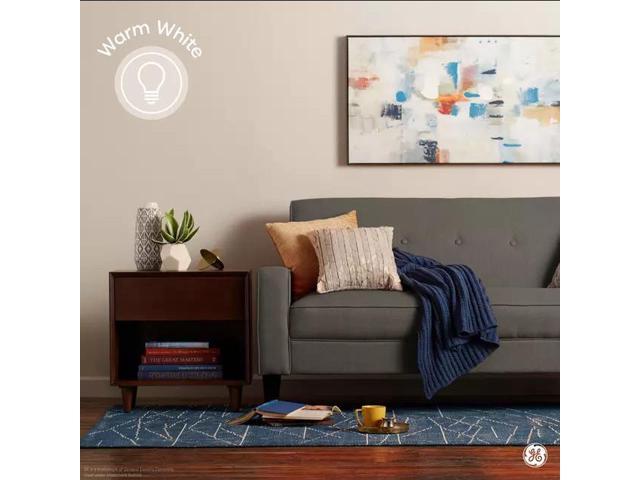 (2 bulbs) GE LED PAR30 long neck, Indoor Spotlight, warm white HD, 75 watt equivalent, Dimmable, 950 lumens, uses only 12 watts, LED Spotlight...