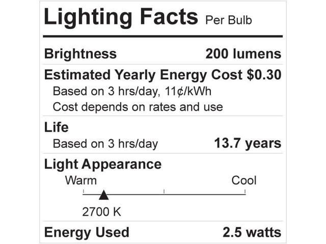(3 bulbs) GE 42465 Reveal LED 25-Watt equivalent LED Chandelier Bulb, 200 lumens, 2.5 watts, candelabra base, blunt tip, Color-Enhancing Dimmable...