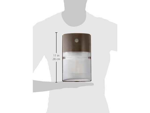 Hubbell Outdoor Lighting NRG250B Compact Perimeter Wallpack, dark bronze finish, 50 watt Pulse Start Metal Halide