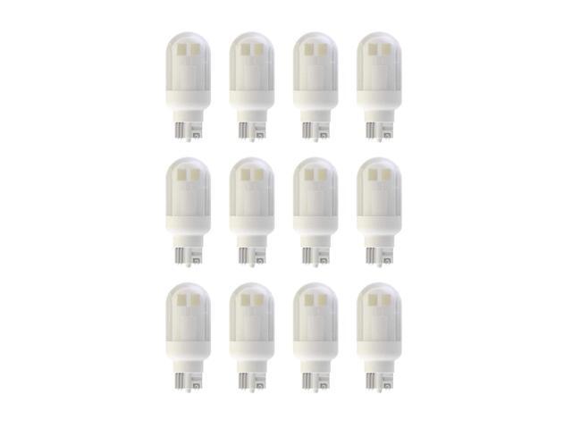 (case of 12 bulbs) GE 2W LED T5 20 Watt Equivalent 170 Lumens Warm White Wedge LED 3000K Landscape Light