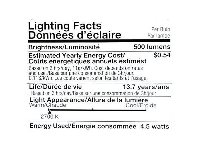 (4 bulbs) Sylvania 40472 LED Frosted Glass Globe, 60 watt equivalent, G25 Medium Base LED Light Bulb Made in the USA