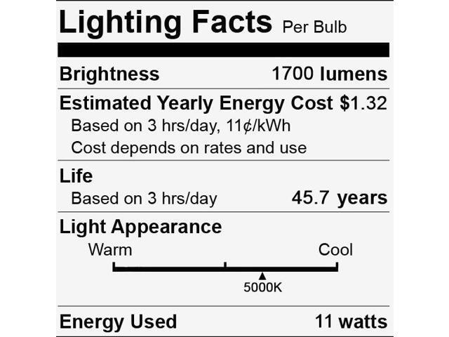 (case of 20) GE LED T8 Tube Type B, Double Ended Power, 48 inch, 11 watts, 1700 lumens, 5000K Daylight, Type B Ballast Bypass Direct Wire LED...