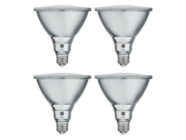(4 LED bulbs) GE Classic LED PAR38 FloodLight, Daylight, 15 watts, 1300 lumens, Dimmable, 5000K Color Temp, Medium Base, Suitable for Outdoor Use,...