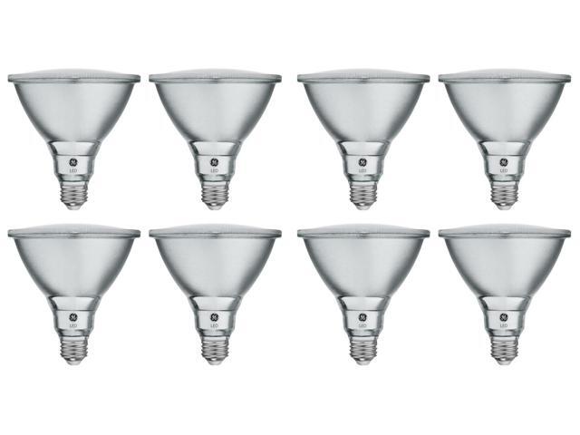 (8 LED bulbs) GE Classic LED PAR38 FloodLight, Daylight, 15 watts, 1300 lumens, Dimmable, 5000K Color Temp, Medium Base, Suitable for Outdoor Use,...