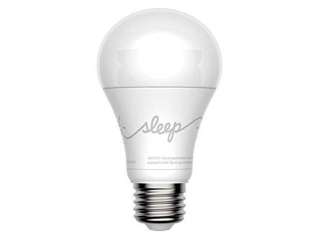 GE LED A19 Smart Bulb, C by GE, Sleep Smart Bulb, 3 color settings, 11 watts, 850 lumens, works with google assistant