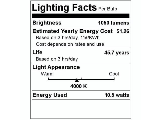 GE 92996 - LED11G24D-V/840 LED 2 Pin Base CFL Replacements