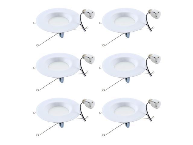 (case of 6) GE Lighting 47769 refresh LED Downlight, 8 watts, Daylight retrofit kit, White, Indoor Floodlight for 5 or 6 inch recessed downlight,...