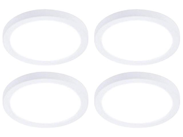 (case of 4) Philips Lightolier Indoor Surface Flush Mount Downlight LED, 5 inch, Round, Selectable lumen and color, Dimmable, 11 or 9 watt