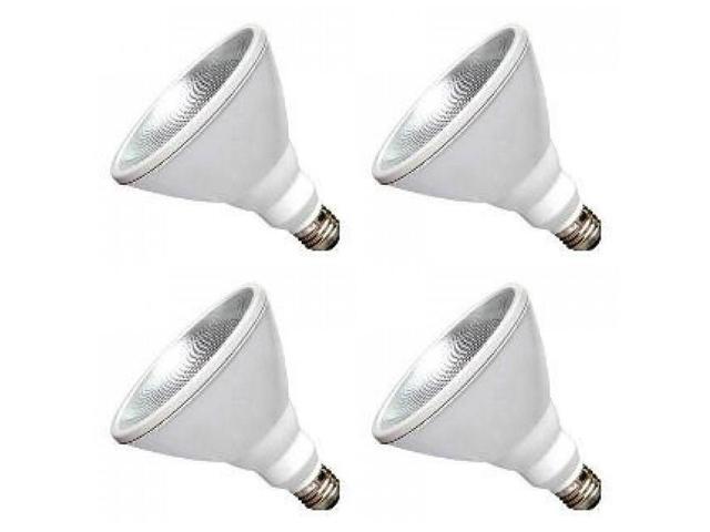 (case of 4) GE 76226 PAR38 Metal Halide HID bulb, CMH23PAR38/WFL/ECO, 23 watts, 1400 lumens, E26 medium base, 3000K