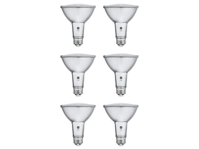 (quantity of 6 bulbs) GE Classic LED PAR30 Longneck, 75 W Equivalent, Dimmable Spot Warm White