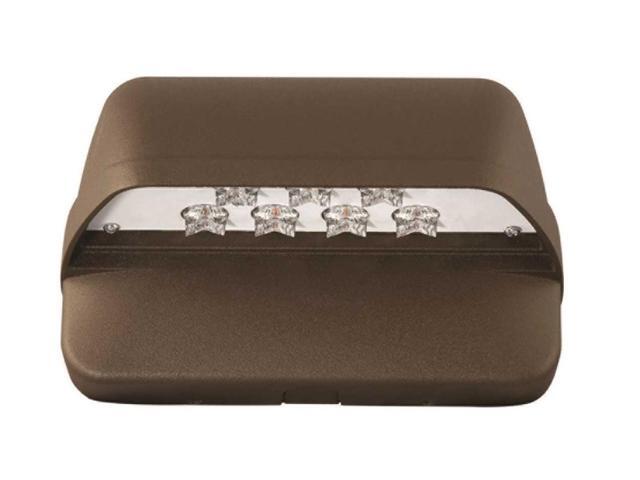 Hubbell LNC Series 18 watt LED Outdoor Wall Pack Area Light, Dark Bronze, 1500 lumens, 120-277V, 4000K Color Temp, Type 3 Light Distribution,...