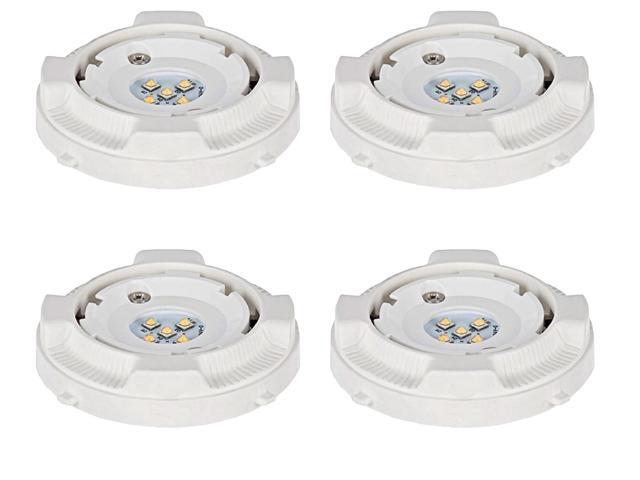 GE 19192 LED Infusion Module - M1000/827/W/G4 Indoor Track Lighting, twist & lock LED module, 10.5 watt, 1000 lumen, 2700K warm white (quantity of 4)