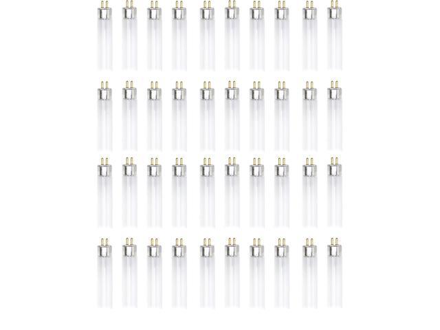 (Case of 40) GE 61361 - T5 Fluorescent, 45.5 inch, 54 watt, 3800 lumen, 4100K, High Lumen, Straight T5 Fluorescent Tube Light Bulb, F54T5/841ECO/PRO