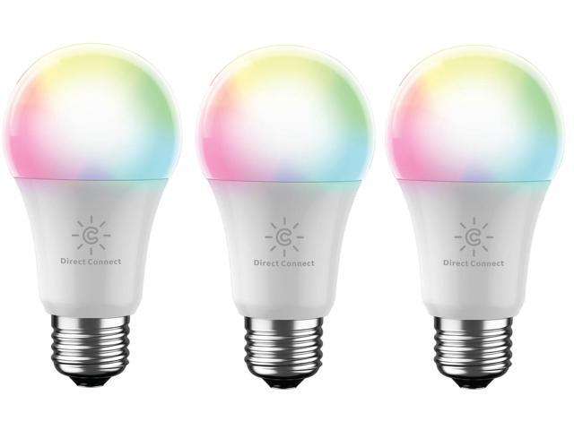 GE Cync 60-Watt EQ A19 Full Spectrum Medium Base (e-26) Dimmable Smart LED Light Bulb (3-Pack) Item #4082863 Model #93129822