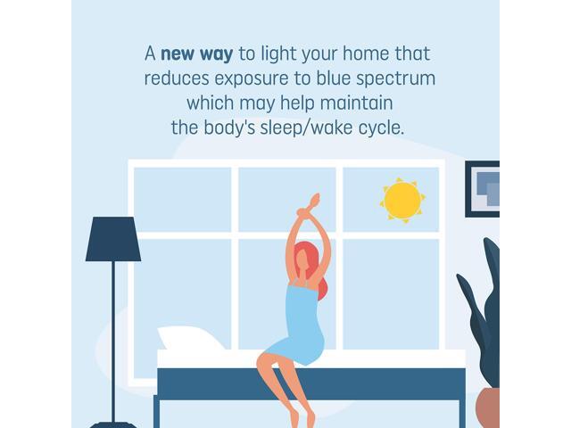 GE Lighting Sun Filled LED Light Bulb, 60 Watt Replacement, Daylight, 97 CRI, Medium Base, A21, Dimmable (Pack of 1)