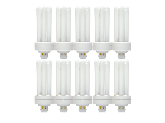 10pc GE 97631 - F32TBX/835/A/ECO 32-Watt 2400-Lumen General Purpose Ecolux T4 CF
