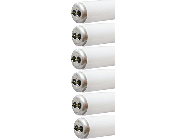 (case of 6 lamps) GE Fluorescent T12, 18 inch, 15 watt, 760 lumens, 4100K Cool White