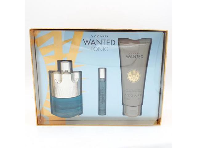 EAN 3351500019205 product image for Azzaro Wanted Tonic 3 Pieces Gift Set For Men (Hard Box) 3.4 Eau De Toilette Spr | upcitemdb.com