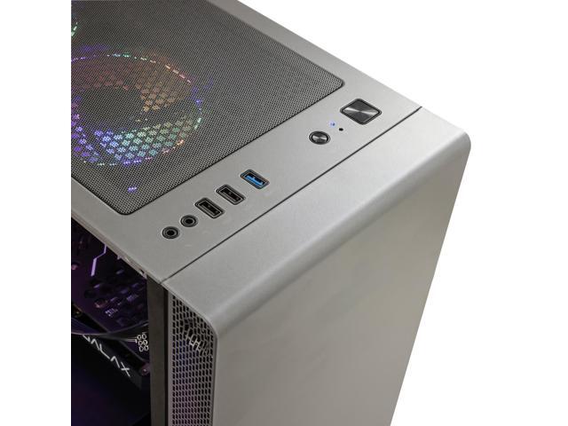 MXZ Gaming PC Desktop Computer, AMD Ryzen 5 5600 3.7GHz, GeForce RTX 4060, 16GB DDR4, NVME 1T SSD, 6RGB Fans, Win 11 Pro Ready, Gamer Desktop...
